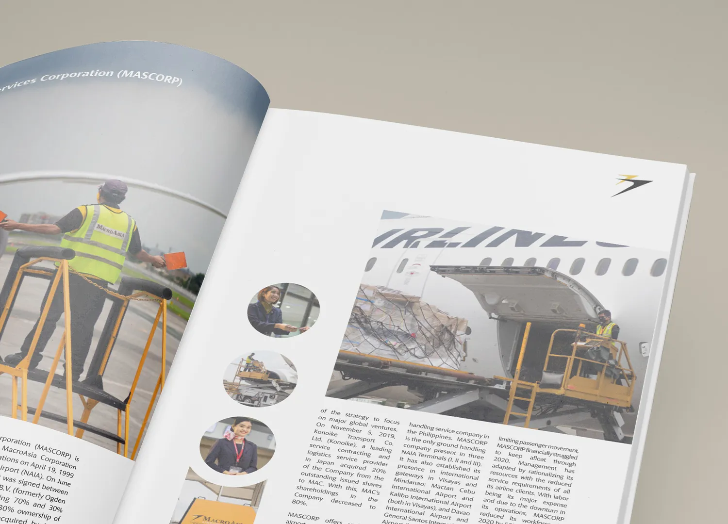Macroasia Corporation Annual Report Mascorp Mockup