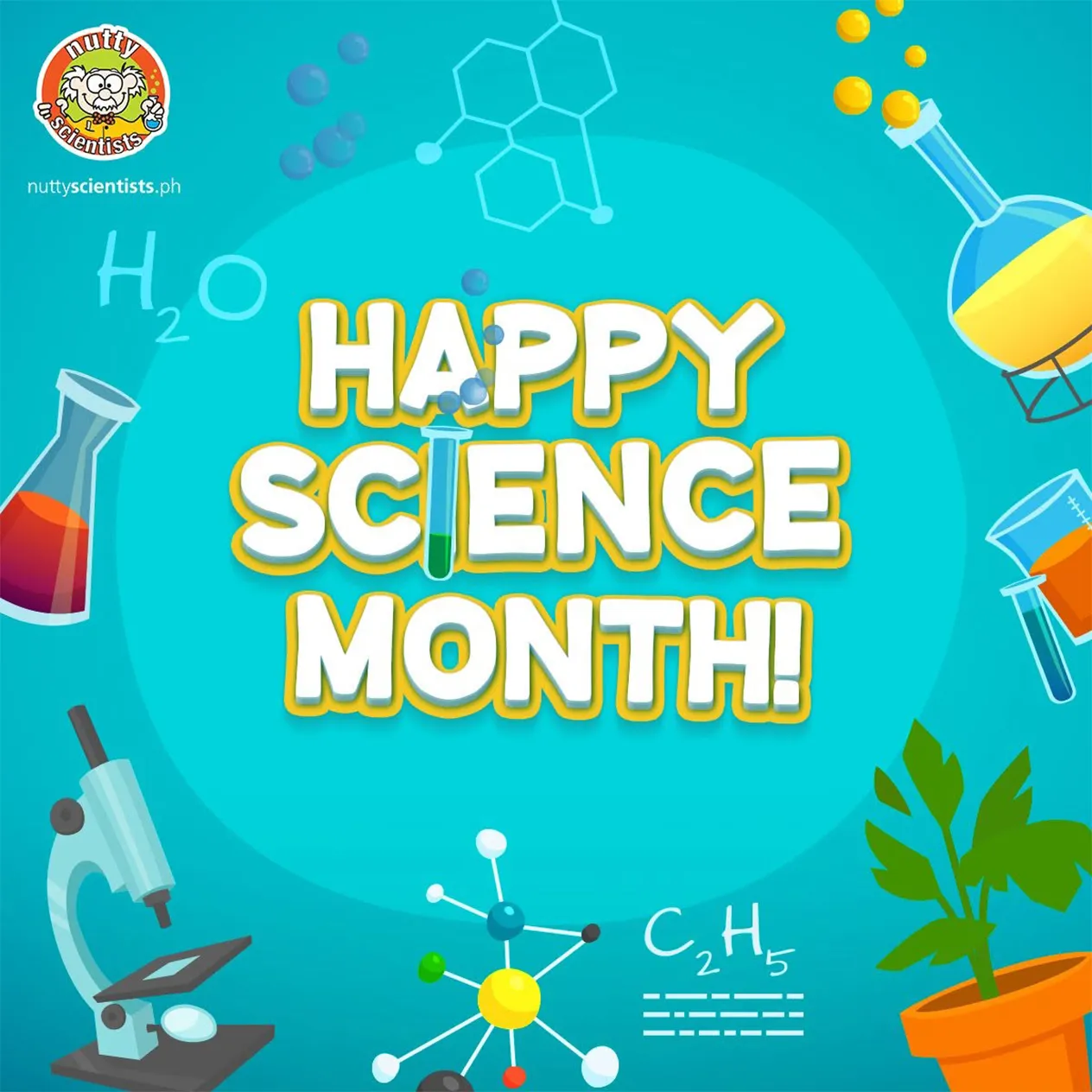 Nutty Scientists Philippines Happy Science Month Content