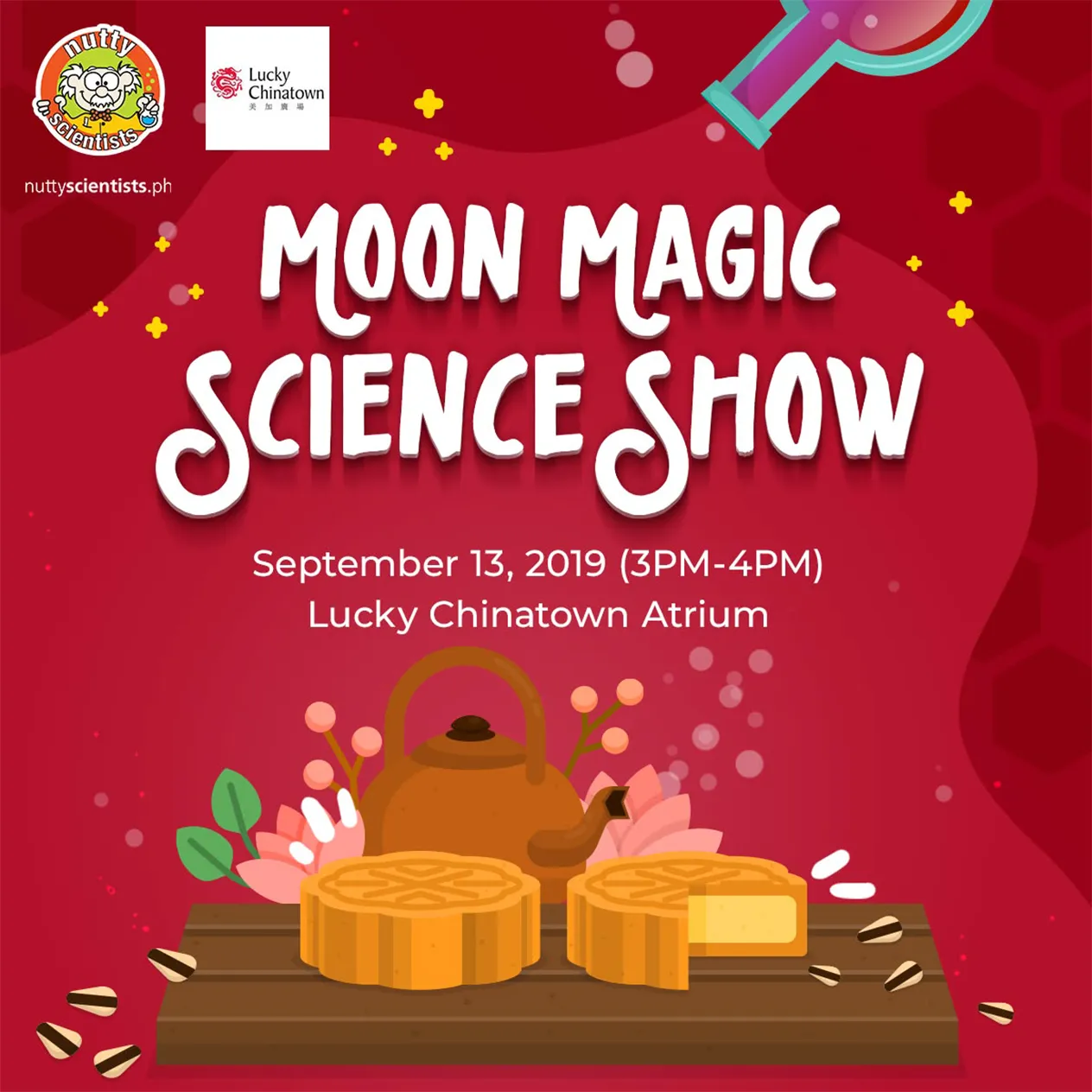 Nutty Scientists Philippines Moon Magic Science Show Lucky Chinatown