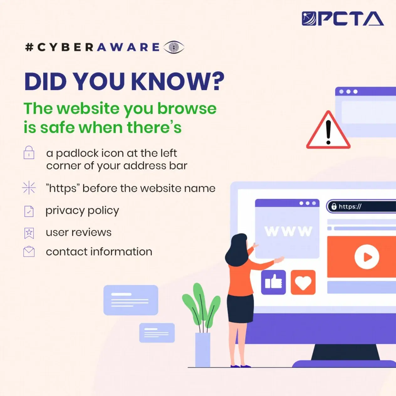 Pcta Safe Web Browsing