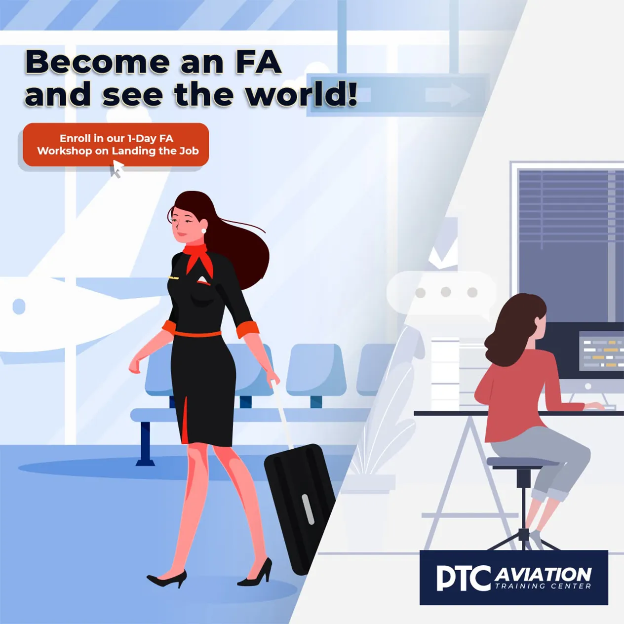 Ptc Aviation Training Center Become An Fa And See The World Content