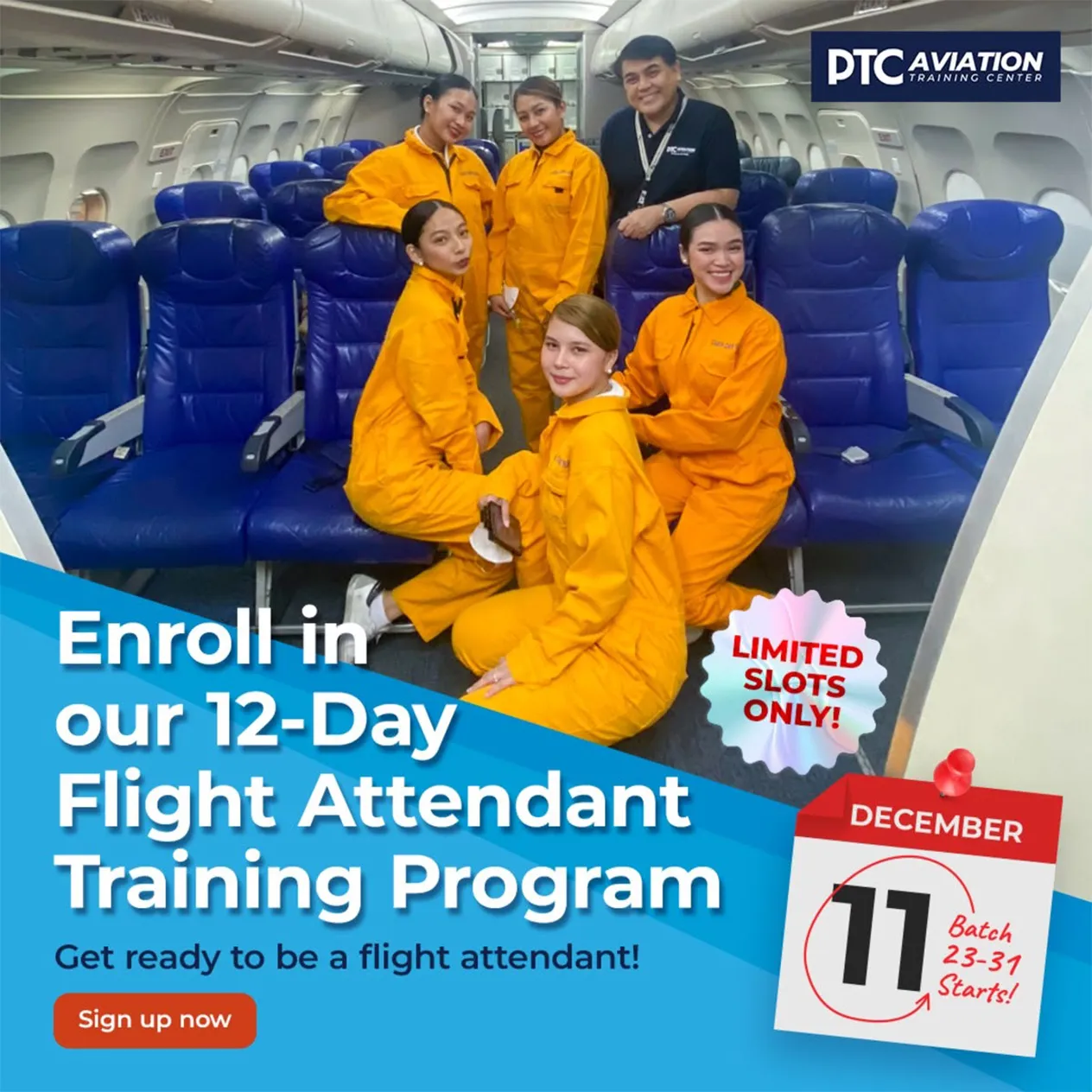 Ptc Aviation Training Center Enroll In Our 12 Day Flight Attendant Content