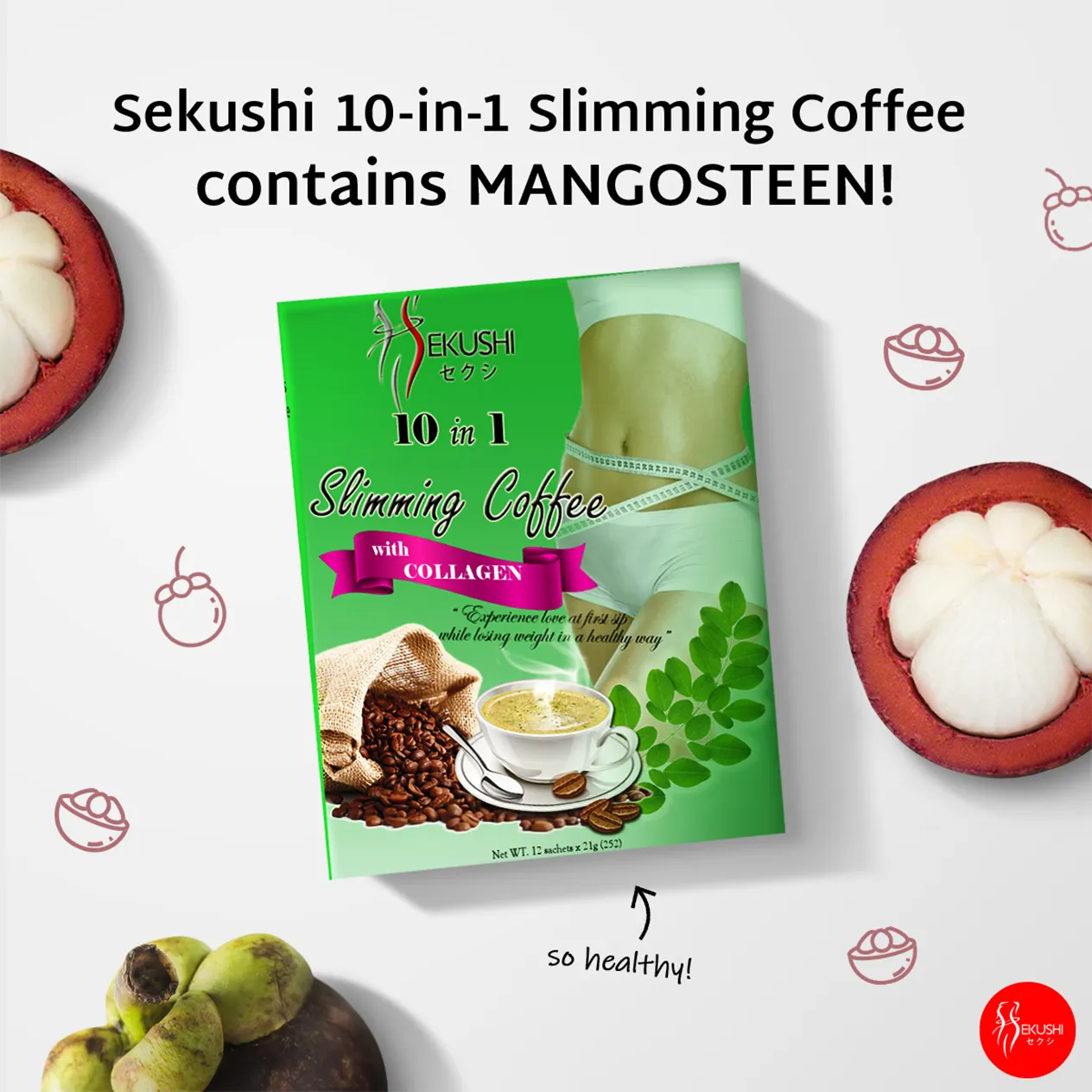 Sekushi Slimming Coffee Content