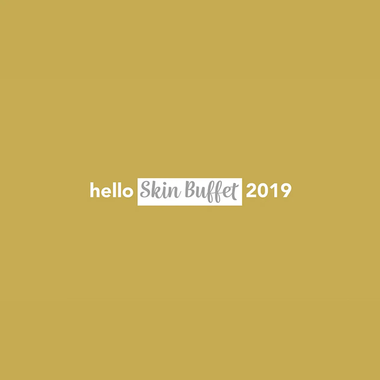 Skin Buffet Brand Launch Hello Skin Buffet 2019
